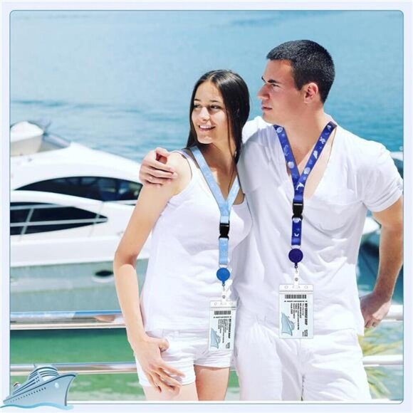 Cruise Ship Essentials 2025 Must Haves Set, 2 Pack Lanyards for Cruise Ship - Picture 5 of 7